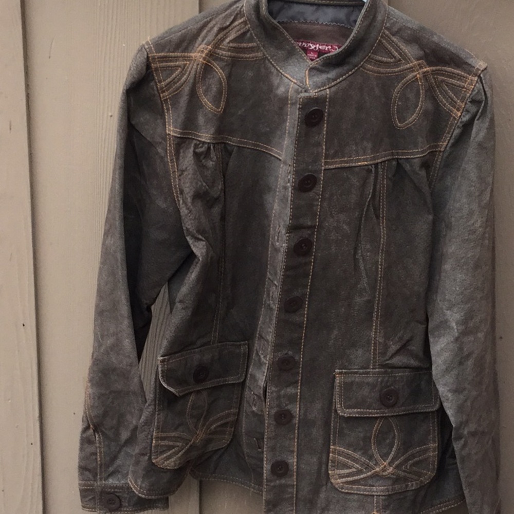 Leather jacket